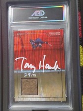 Tony Hawk ABD Collectibles The Last 900 Red Mosaic Autographed Numbered /75 Mint