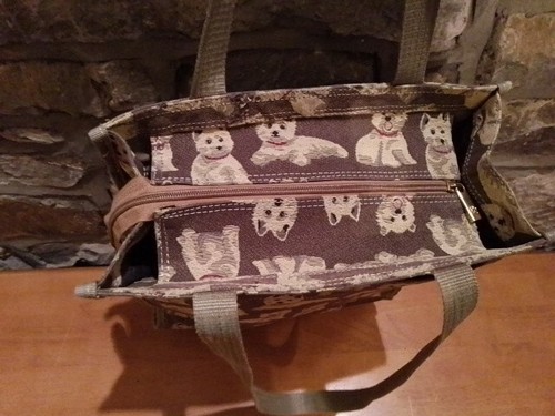 Westie Highland Terrier Bolso de Mano Bolso de Hombro Bolso de Mano 30x30x10 cm - Imagen 15 de 24