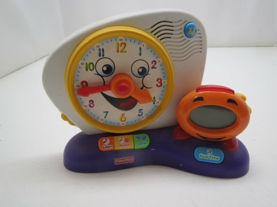 fisher price learning clock