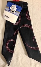 GK SKATING DANCE CHILD ONE SIZE BLACK FOIL SWAR CRYSTALS ARM BAND W FINGER LOOP