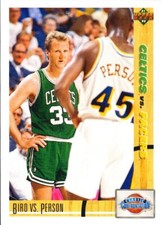 🏀 1991-92 Upper Deck - Classic Confrontation #30 Larry Bird (HOF), Chuck Person