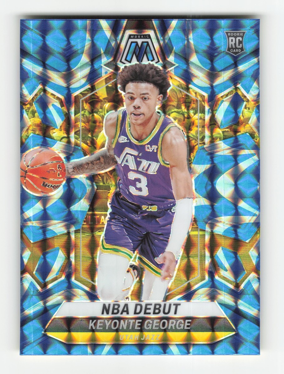 ジョージ様 2023-24 Panini Mosaic #251 Keyonte George Reactive Blue | eBay