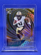 2022 Donruss Galactic Vortex #VTX-8 Alvin Kamara Saints