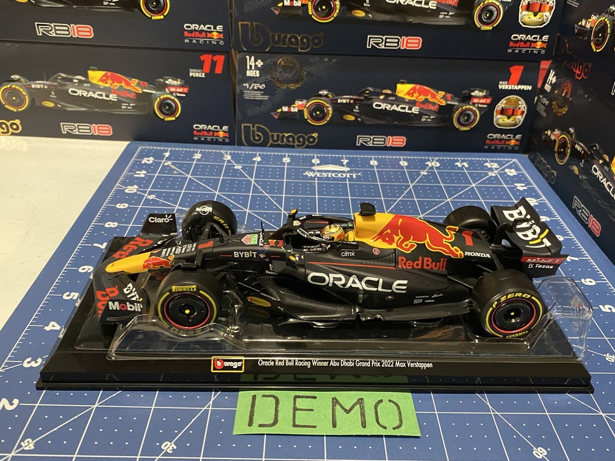 F1 Special Edition Max Verstappen Red Bull World Champion Bburago
