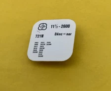 ETA 2638 Balance Complete Screwless Shock Watch Part #721/1880 New Old Stock