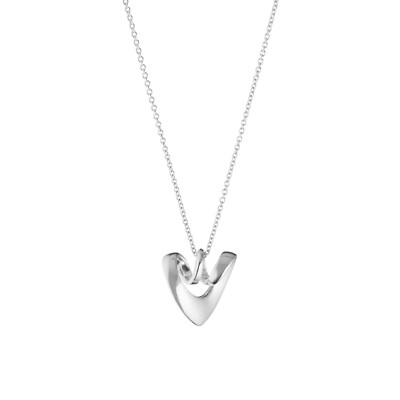 Georg Jensen. Sterling Silver 2025 Heart Pendant #661 - Regitze Overgaard.