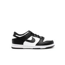 Size 2 PS - Nike Dunk Low Black White - CW1588-100