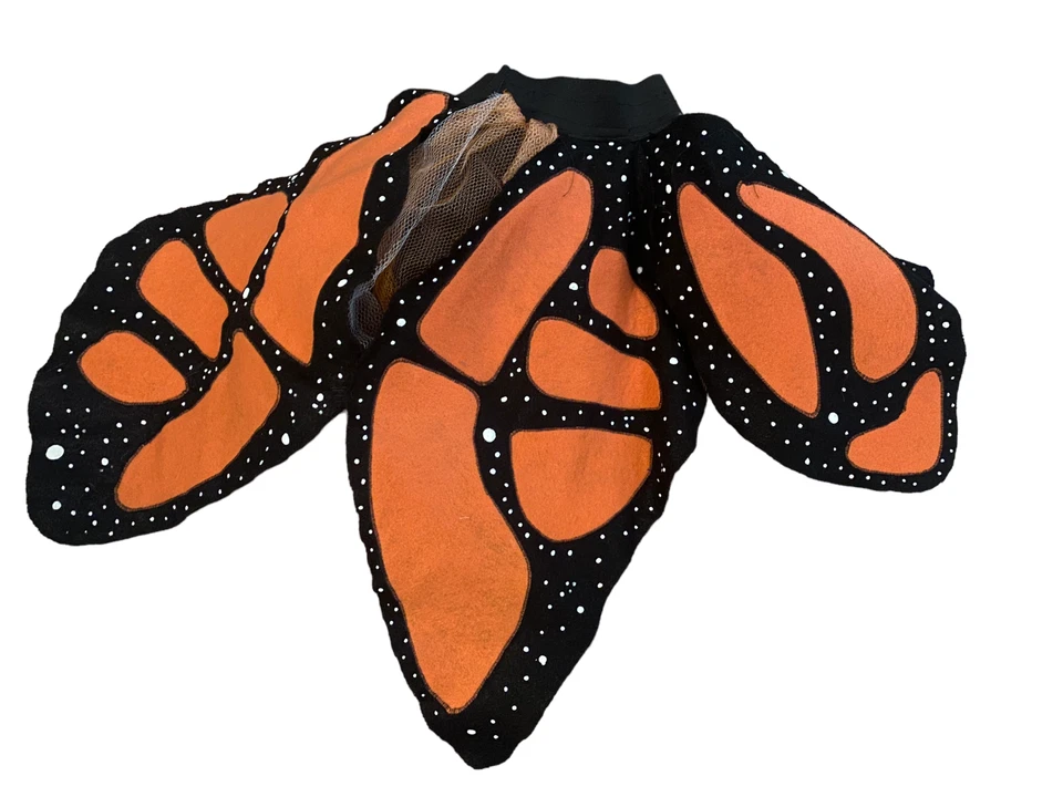 Pottery Barn Niños Monarca Mariposa Tul Tutú Halloween Disfraz Talla 4-6 Raro Foto 2 de 4