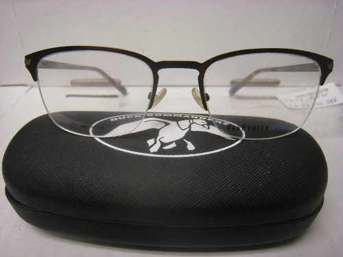 VAN HEUSEN EYEGLASS FRAMES Style  S372 in BROWN  52-20-145  With Generic Case