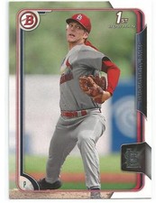 Jake Woodford St. Louis Cardinals 2015 Bowman Draft Prospect