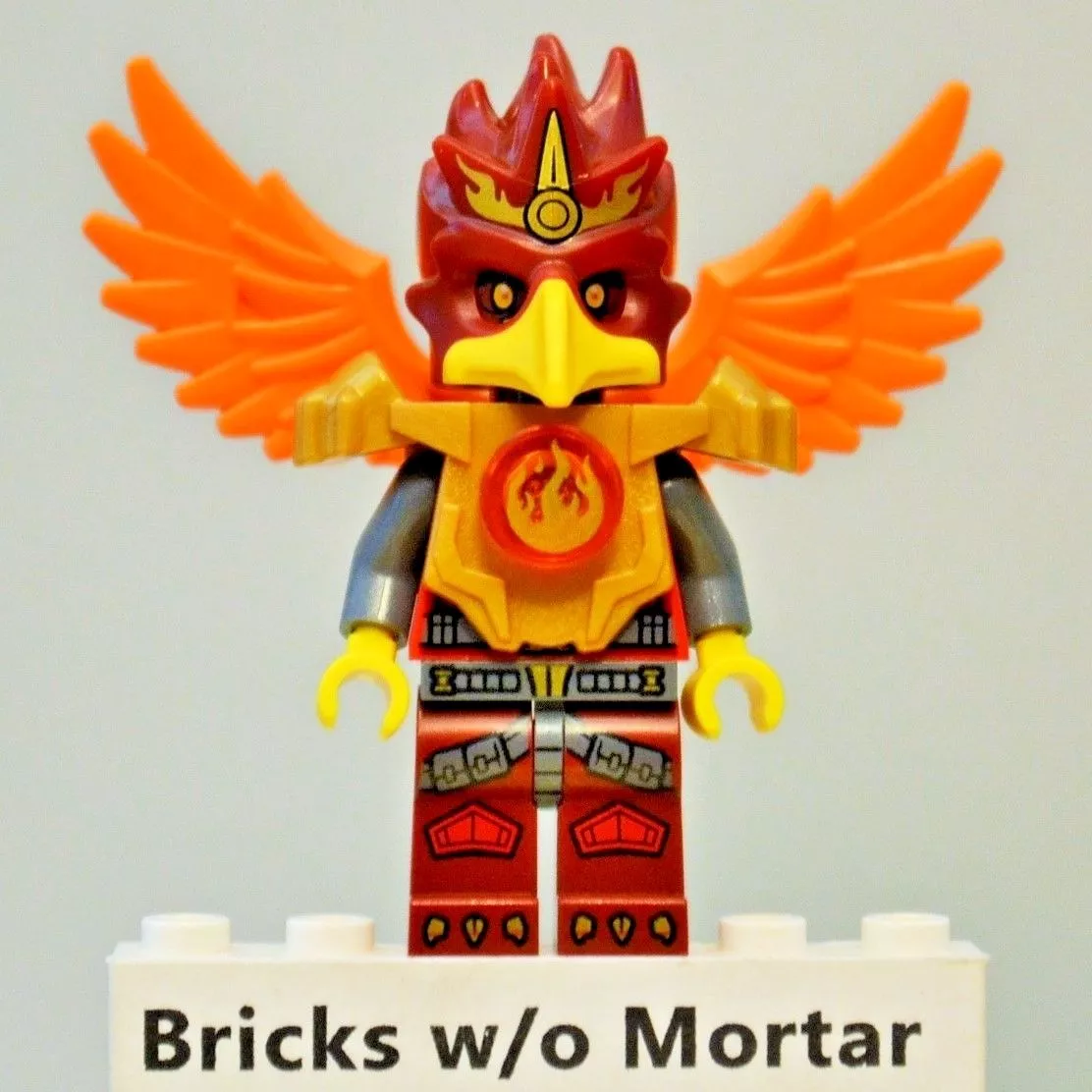 New Genuine LEGO Foltrax Phoenix Minifig Chima 70146 eBay
