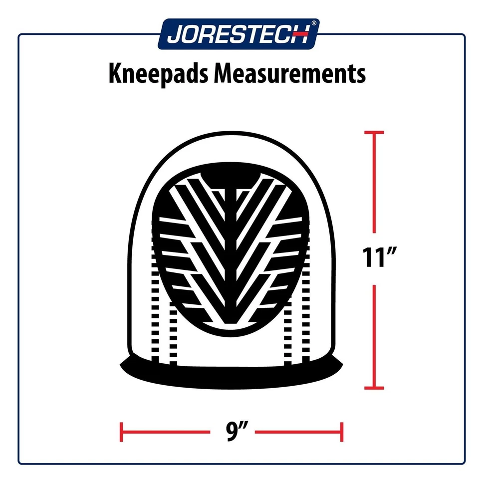 Rodilleras de gel de construcción protectores de piernas de seguridad trabajo comodidad par profesional Foto 2 de 4