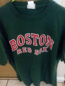 red sox green shirt