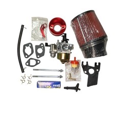 For Predator 212cc 196cc Go Kart Mini Bike Air Filter Adapter Carburetor Kit