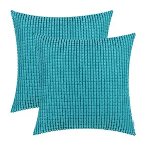 turquoise cushion covers