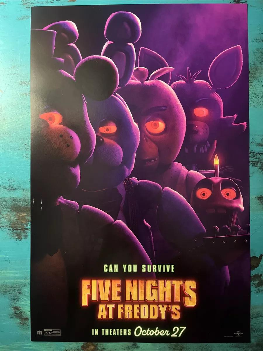 FREE Printable Five Nights at Freddy's Posters