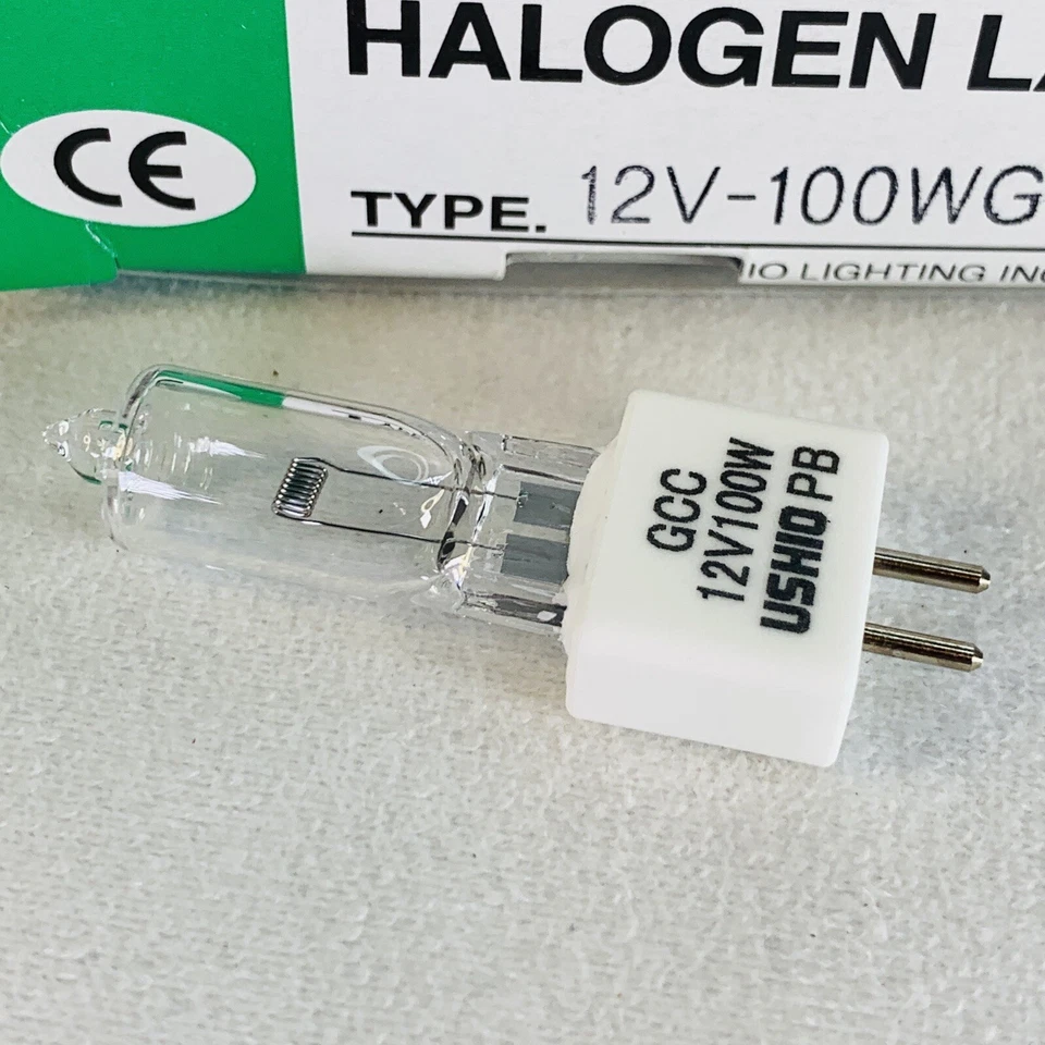 GCC 12V 100W Bulb Lamp Light 2-Pin 3300K JC 12V-100WGCC USHIO 1000649 - Image 3 of 4