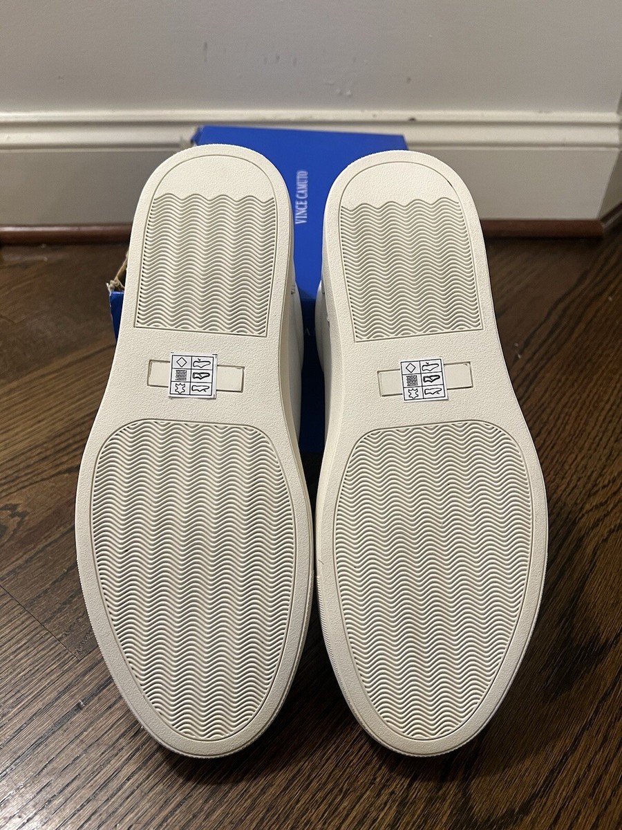 Vince Camuto Mens Cowon White Fashion Sneaker Size 8 | eBay