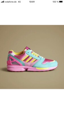 Adidas X Gucci ZX8000 Mens Trainers in Pink Strata-Size UK 9