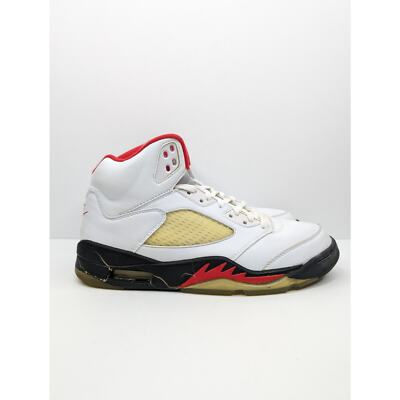 Vintage Nike Air Jordan 5 V Sneakers Mens Size 9.5 Fire Red  display picture 2
