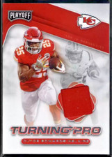 CLYDE EDWARDS-HELAIRE 2020 PLAYOFF TURNING PRO ROOKIE JERSEY RELIC   K.C. CHIEFS