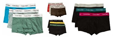 3er Pack Herren Boxershorts Tripack CK CALVIN KLEIN Artikel UU2664G LOW RISE TRUNK 