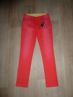 MILLION X VICTORIA Stretch Jeans BAUCH WEG PUSH UP EFFEKT Slim Gr.40 L32 **NEU**