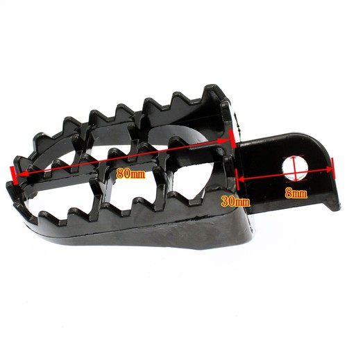 Repose-Pieds (Paire) pour HONDA XR100R/XR50R/XR70R/XR80R 2000-2003 - Photo 3/5