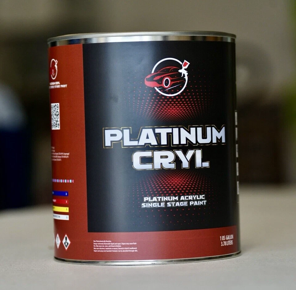 GM Chevy GALLON KIT Acrylic Urethane Single Stage PICK YOUR COLOR! Platinum Cryl Foto 2 de 4