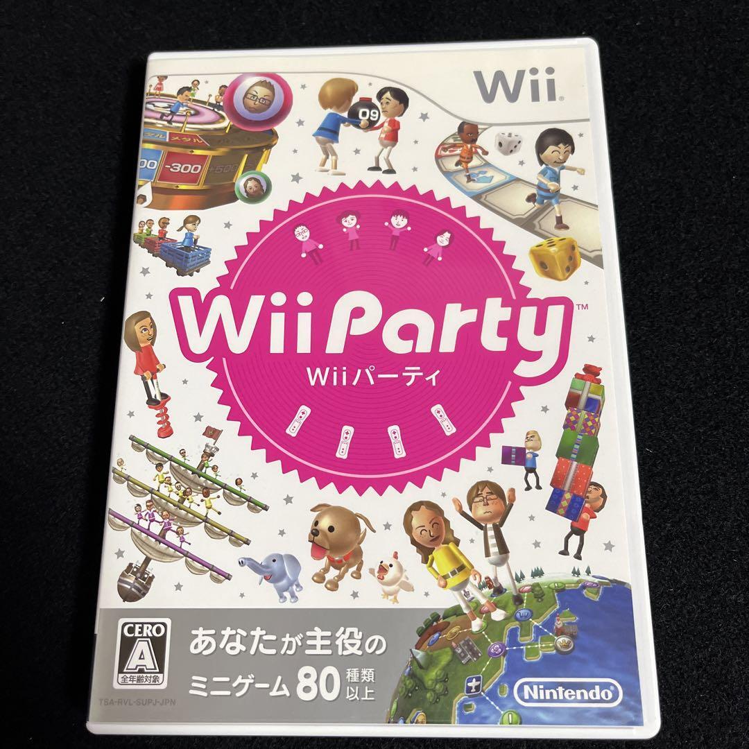 Wii Party Nintendo Wii Table Board Game RVL-P-SUPJ with Case Japan