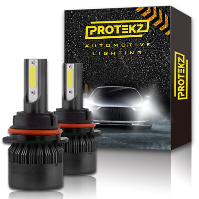 LED Headlight Kit Protekz Bulb H11 6000K Low Beam for 2014 - 2016 Ford FIESTA