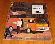 Original 1967 Chevrolet Chevy-van Series 10 20 Sales Brochure Original 1967 Chevrolet Chevy-van Series 10 20 Sales Brochure
