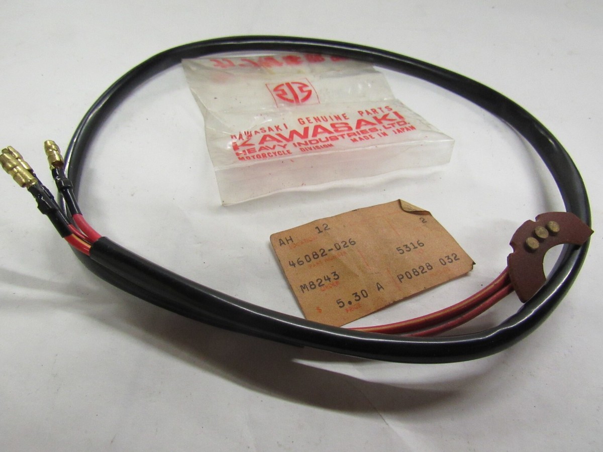 NOS New OEM Kawasaki LH Switch Wiring Harness F9 1972 1973
