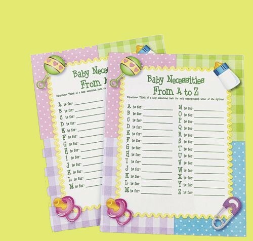 baby necessities from a to z