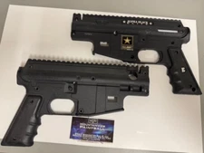 TIPPMANN ALPHA BLACK BODY KIT LEFT & RIGHT SIDE BLACK W/GRIPS