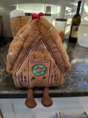 Jellycat AMUSEABLE GINGERBREAD HOUSE New With Tags 2024 release