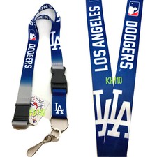 Los Angeles Dodgers MLB Crossover Lanyard with Double Sided Graphics