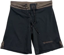 Sanabul Men MMA Black Brown Short Sz 30
