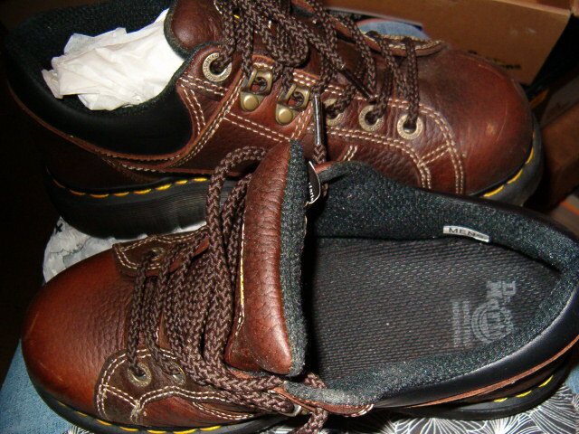 doc martens work shoes steel toe