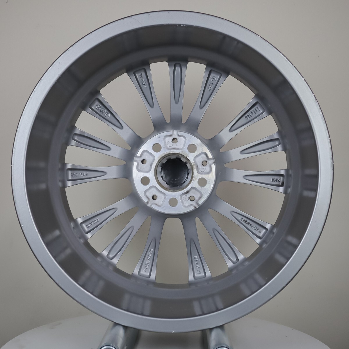 BMW 5-SERIES 530e 19X8.0 WHEEL RIM 6873942 36116873942 SILVER 