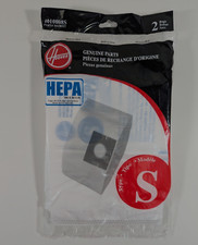 Hoover Type S HEPA Bag 4010808S Bags GENUINE 1 pack of 2 bags