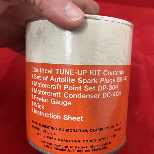 Vintage Motorcraft Tune up kit TKF-26 Sealed New BRF-42 Plugs DP-304 Point Dc404 - Picture 5 of 7