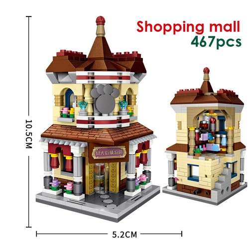 LOZ Mini Blocks Street Stores House Building Blocks Set Bricks Toys for Kid - Picture 35 of 110