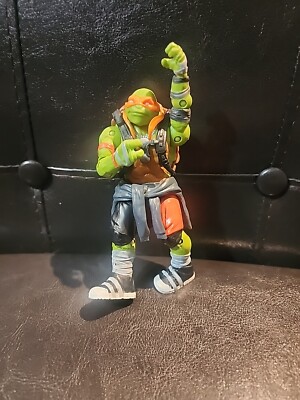 Michaelangelo TMNT 2015 Playmates Paramount Pictures 5 Inch Action Figure