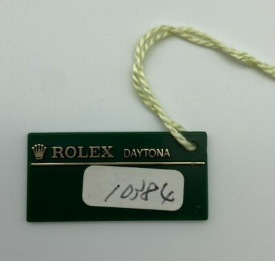 ROLEX DAYTONA 116520 Green Hang Tag #243