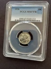 1936 Mercury Dime PCGS MS67FB