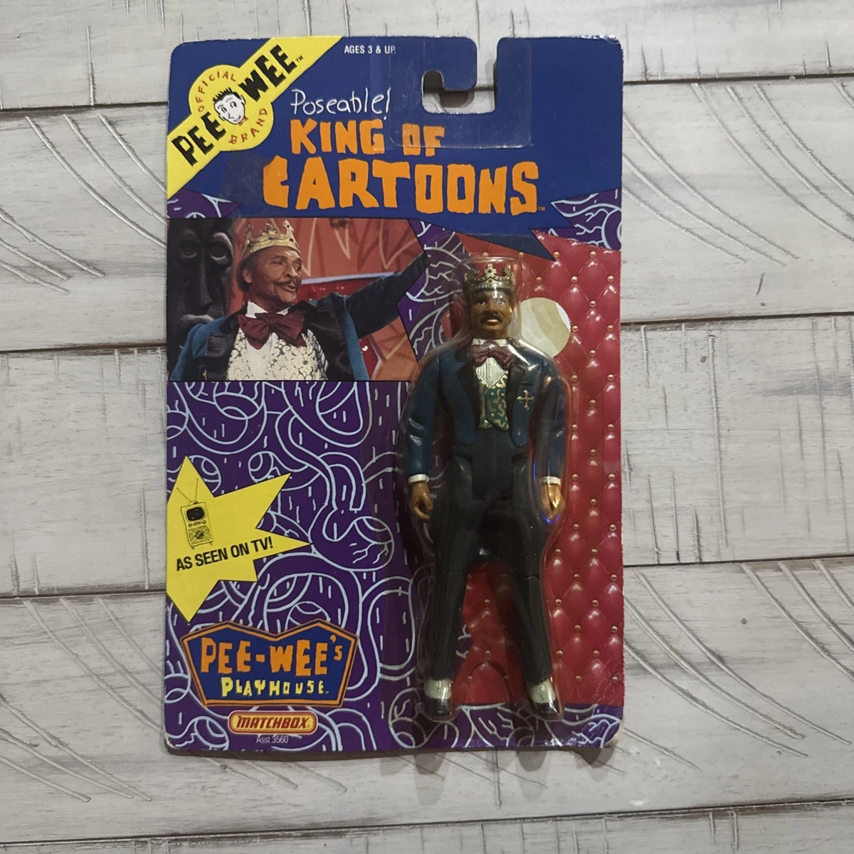 TV Character/Cartoon Pee-wee Herman with Vintage Action Figures