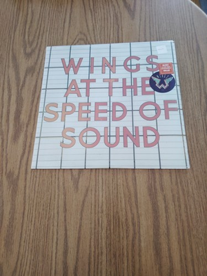 #ad Wing Wings At The Speed of Sound Sealed Lp Paul McCartney PC37409 With Hype $44.99