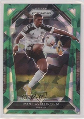 2020-21 Panini Prizm Premier League Green Ice 29/49 Ivan Cavaleiro #295 ey6