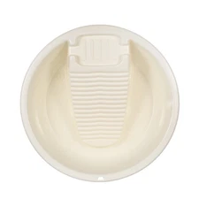  Integrated Washbasin Plastic Washing Board Mini Laundry Washboard